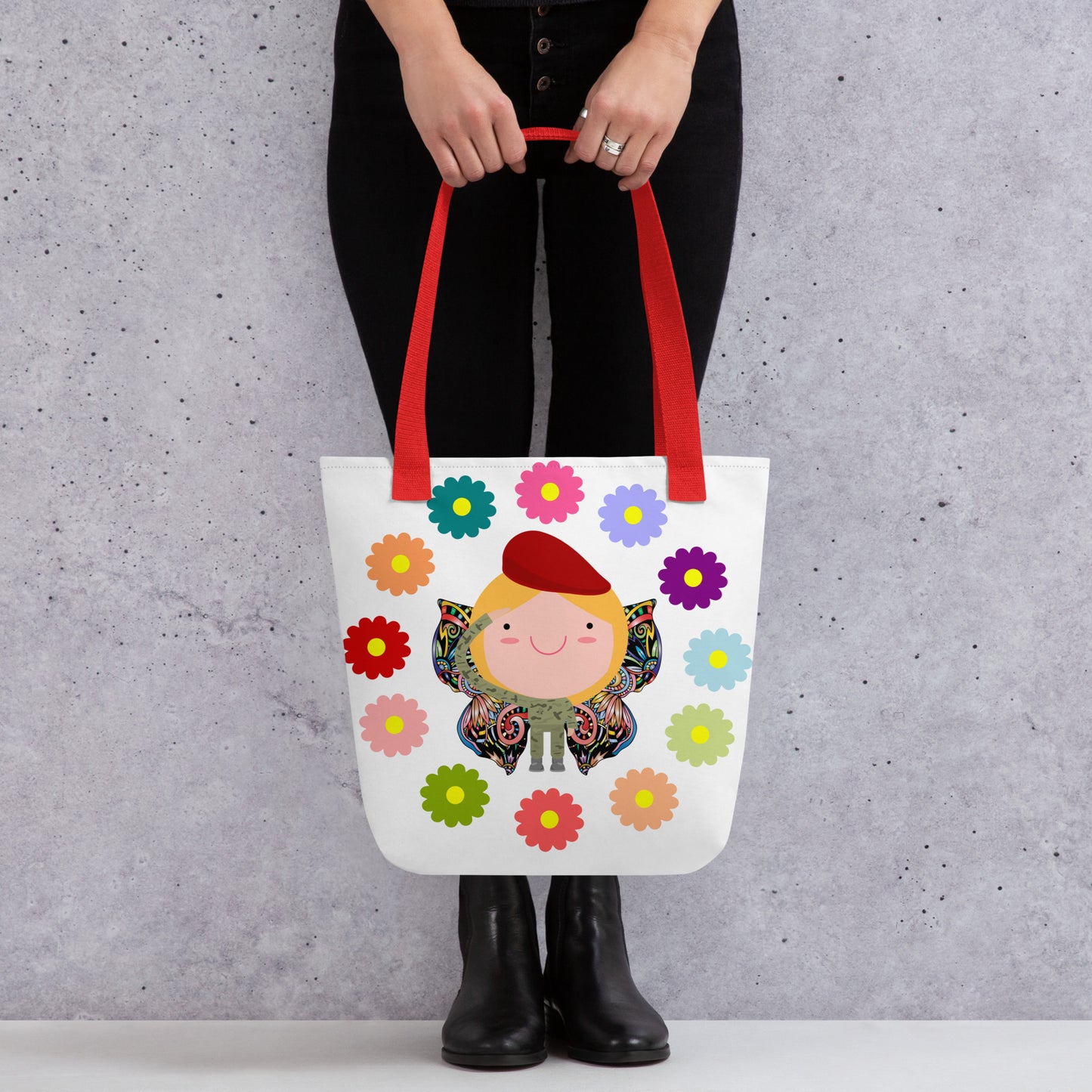 Dots Multi Wing Tote bag