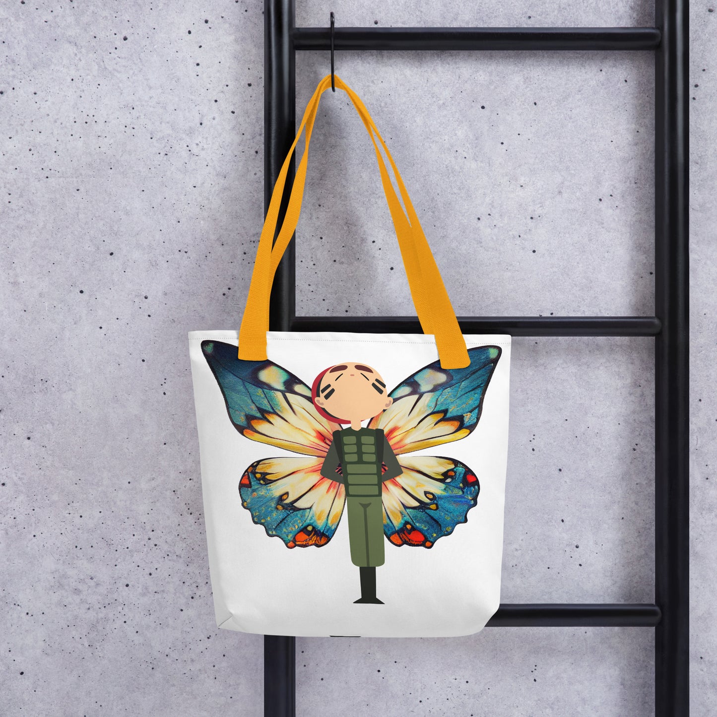 Butterfly Soldier Tote bag