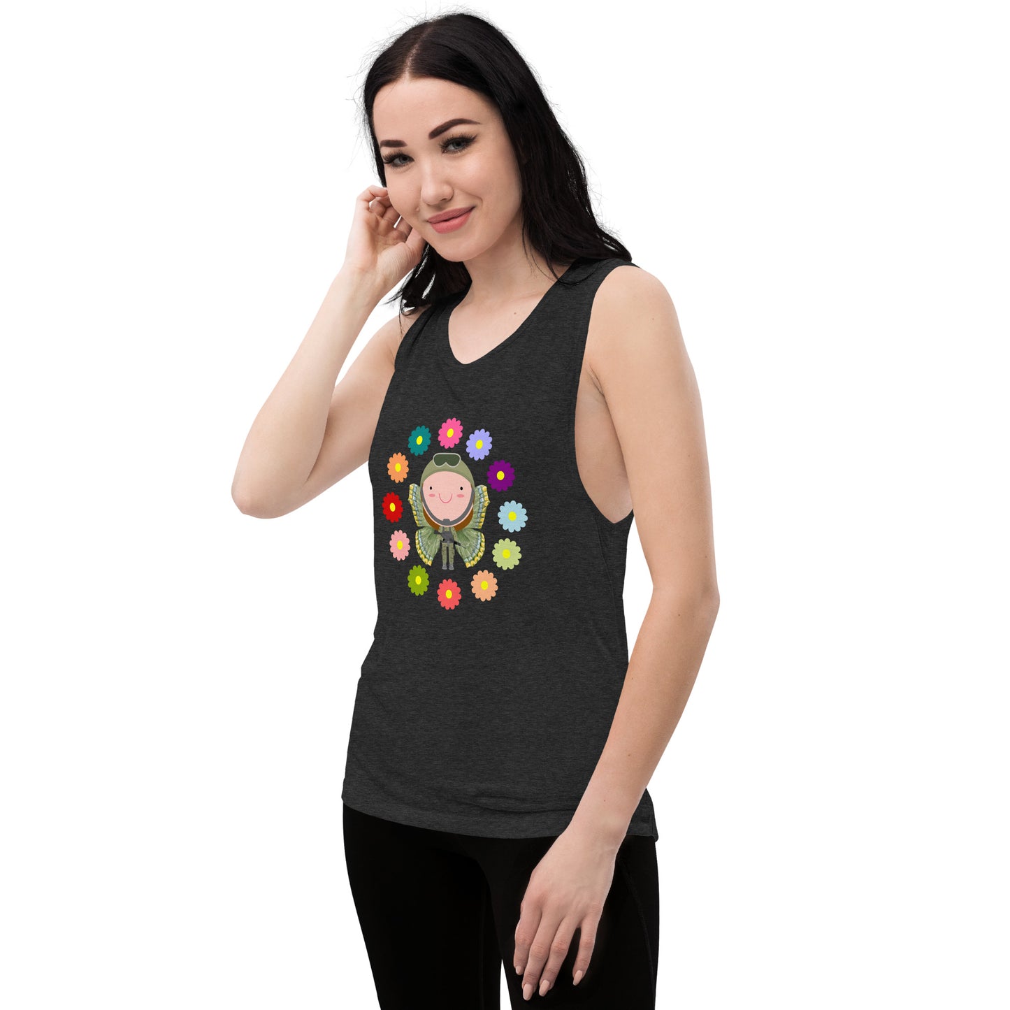 Dots Soldier Ladies’ Muscle Tank