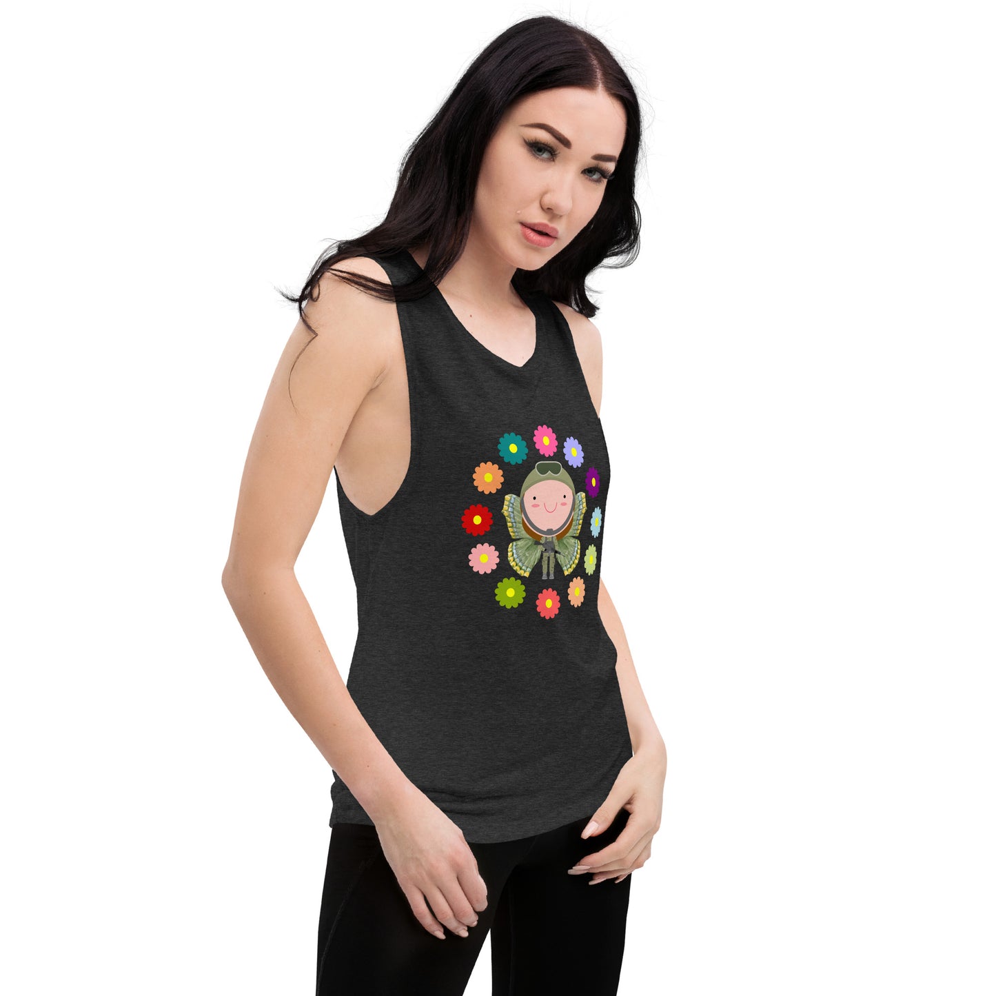 Dots Soldier Ladies’ Muscle Tank