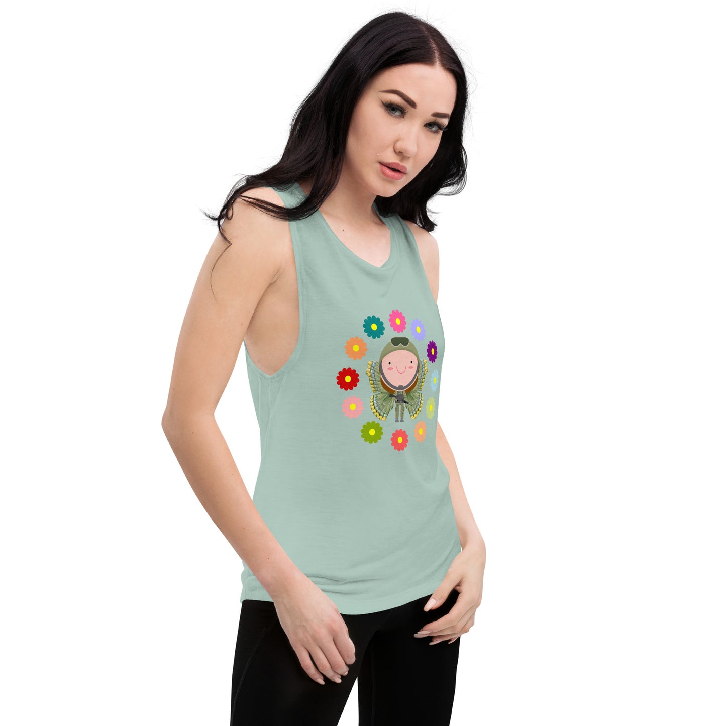 Dots Soldier Ladies’ Muscle Tank