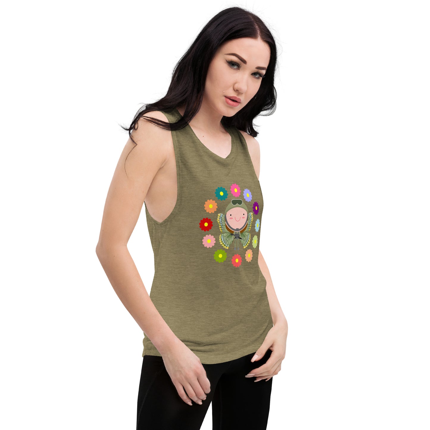 Dots Soldier Ladies’ Muscle Tank