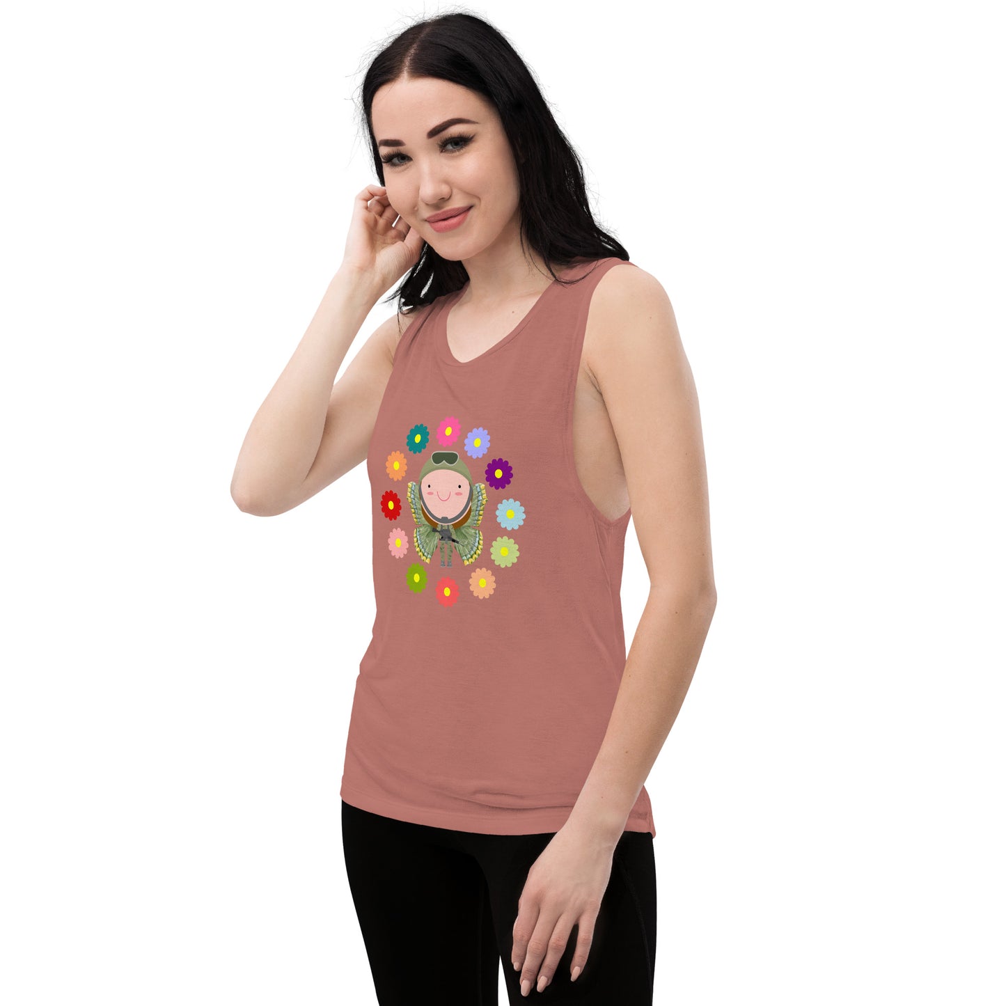 Dots Soldier Ladies’ Muscle Tank