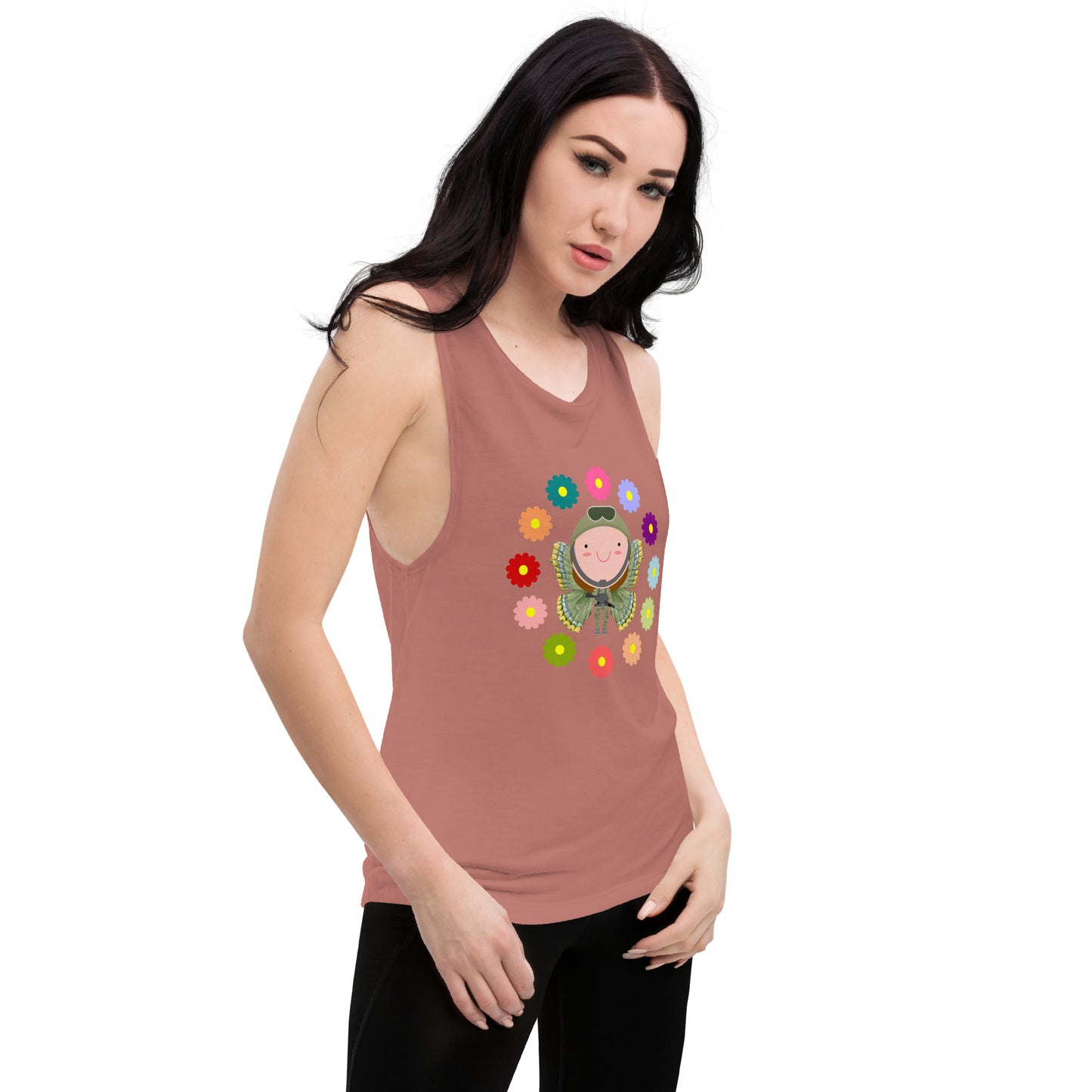 Dots Soldier Ladies’ Muscle Tank