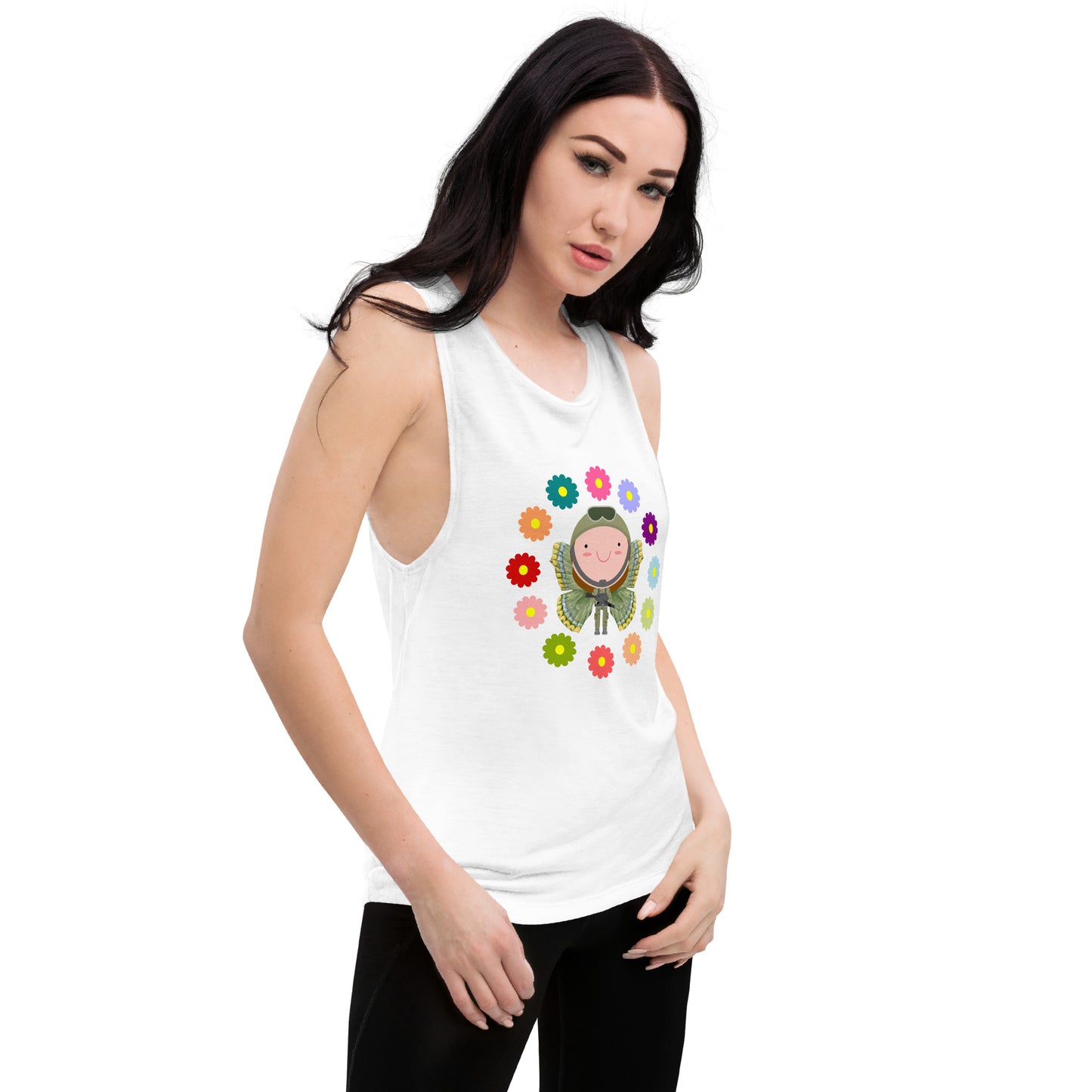 Dots Soldier Ladies’ Muscle Tank