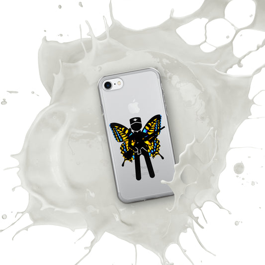 Soldier With Wings and Gun Clear Case for iPhone®