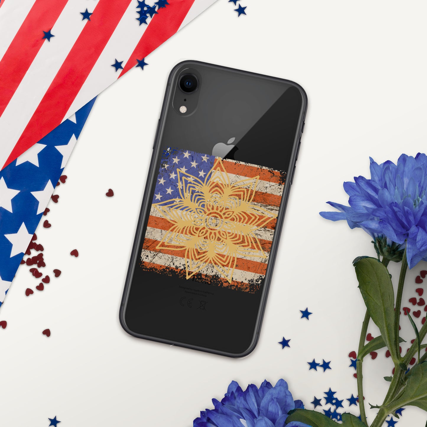 Flag MandalaClear Case for iPhone®