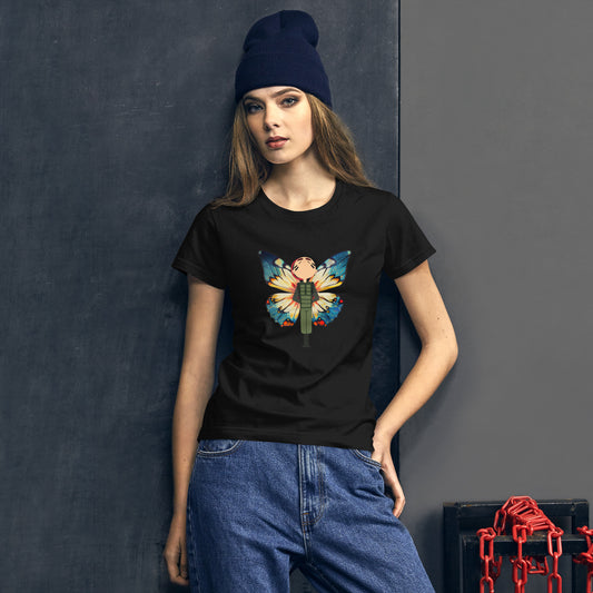 Winged Soldier at attention Women's short sleeve t-shirt